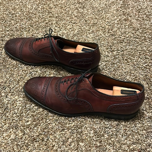‼️SOLD‼️ Allen Edmonds Oxblood Strand Dress Shoes 12D - Picture 4 of 6